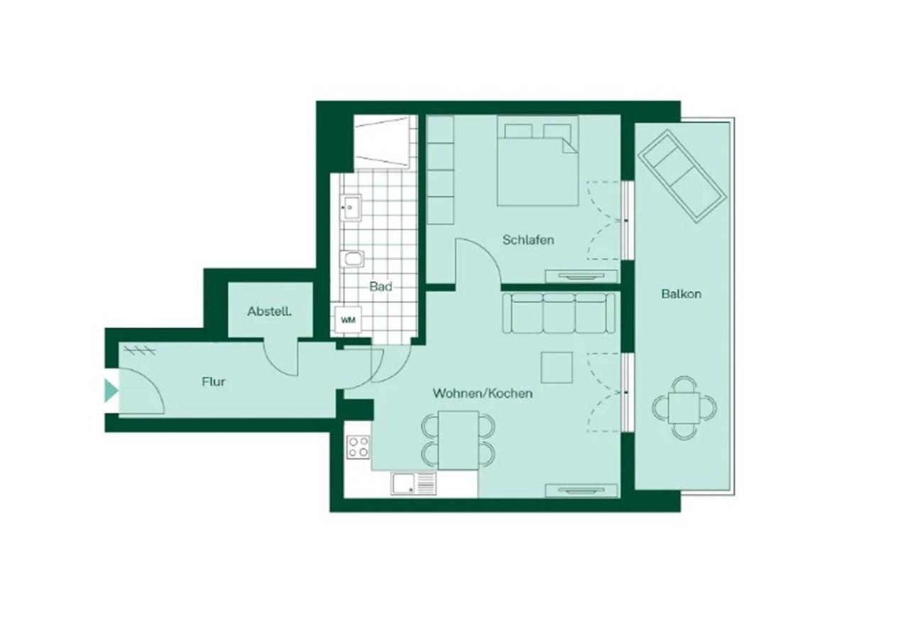 Apartment "Strandaster" - Haffresidenz Garz  Exterior foto